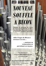 Nouveau souffle à Bécon - Affiche